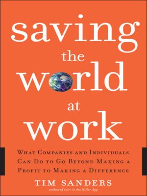 Saving the World at Work - ebook